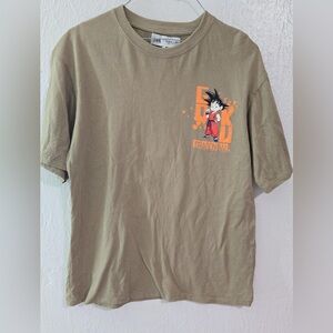 Zara Beige Casual T-Shirt